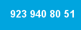 923 940 80 51 923 940 80 51